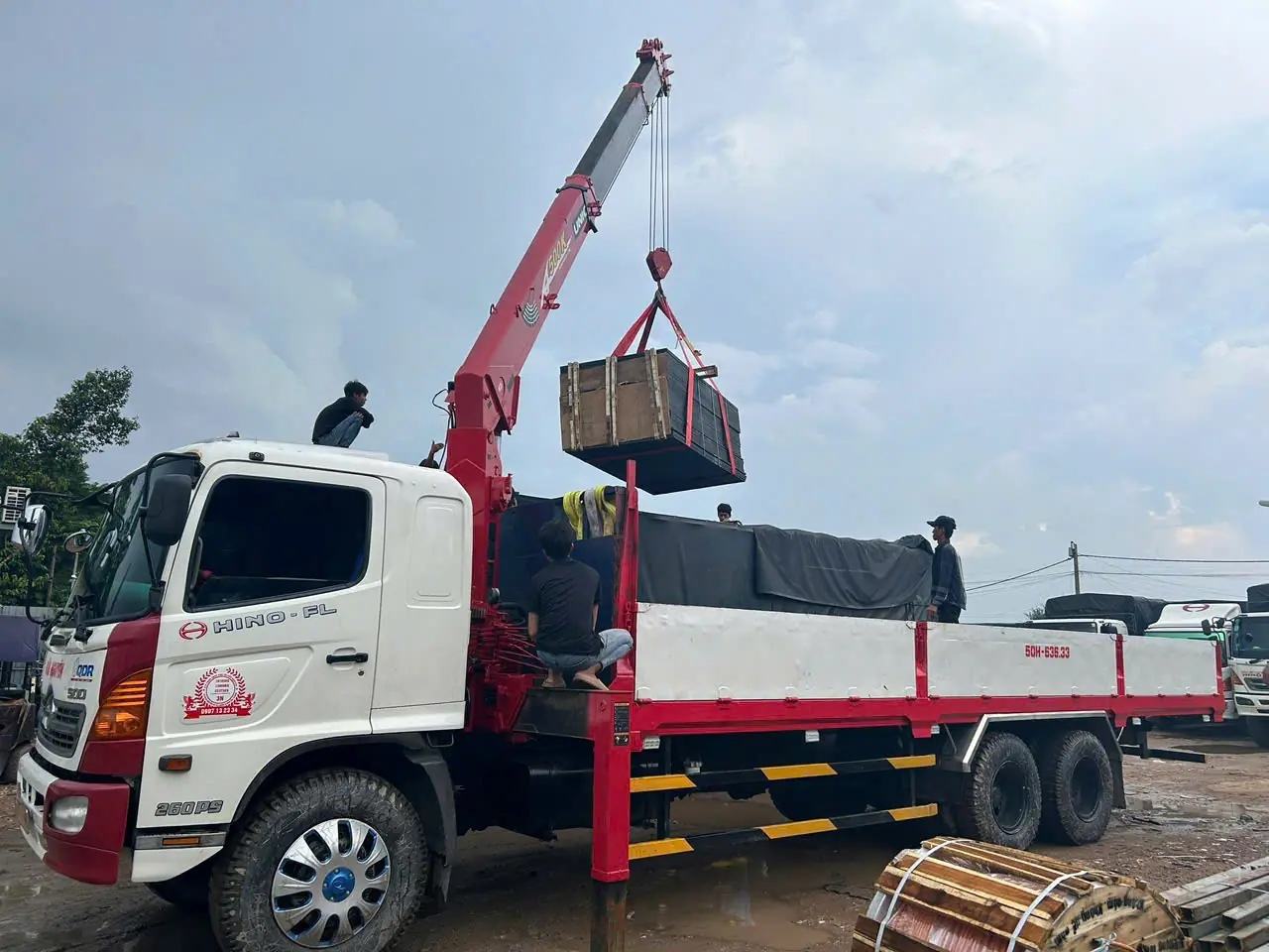 Load Chart xe cẩu 15t