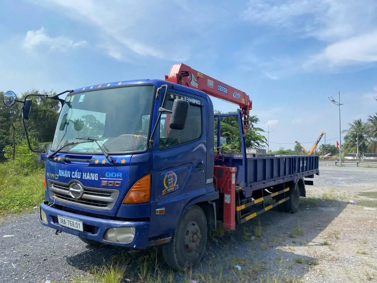 Ứng dụng xe cẩu 8 tấn