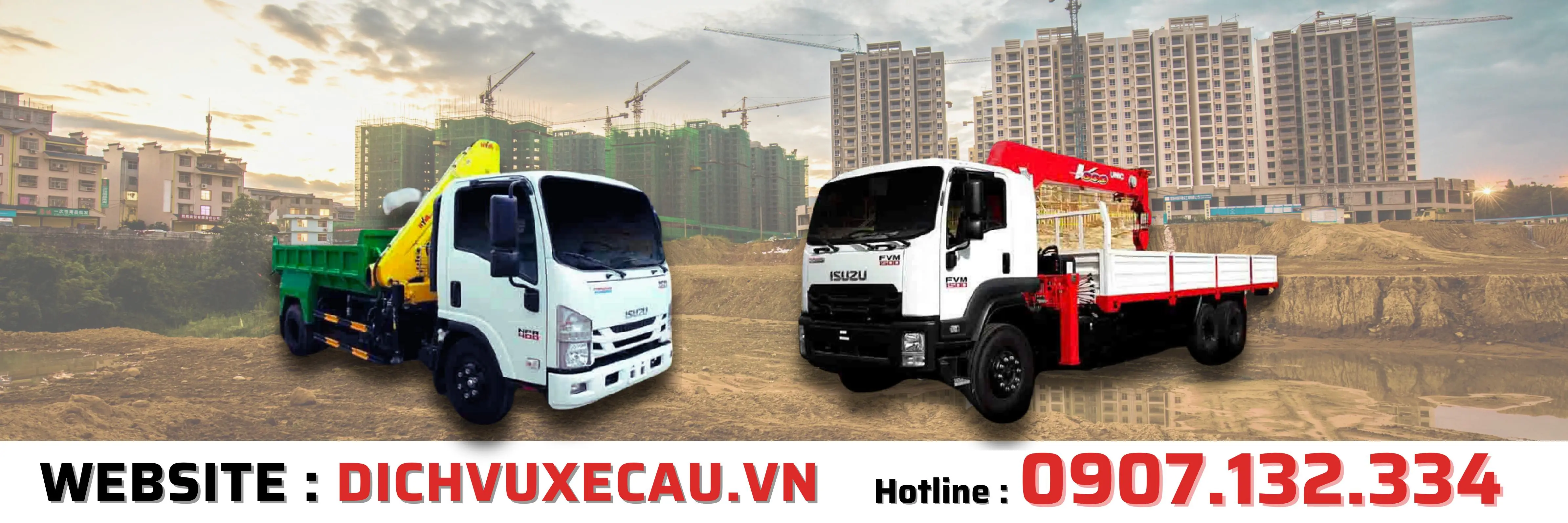 CHO THUÊ XE CẨU HCM